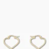 Anna+Nina Oorbellen Funky Love Small Hoop Goud