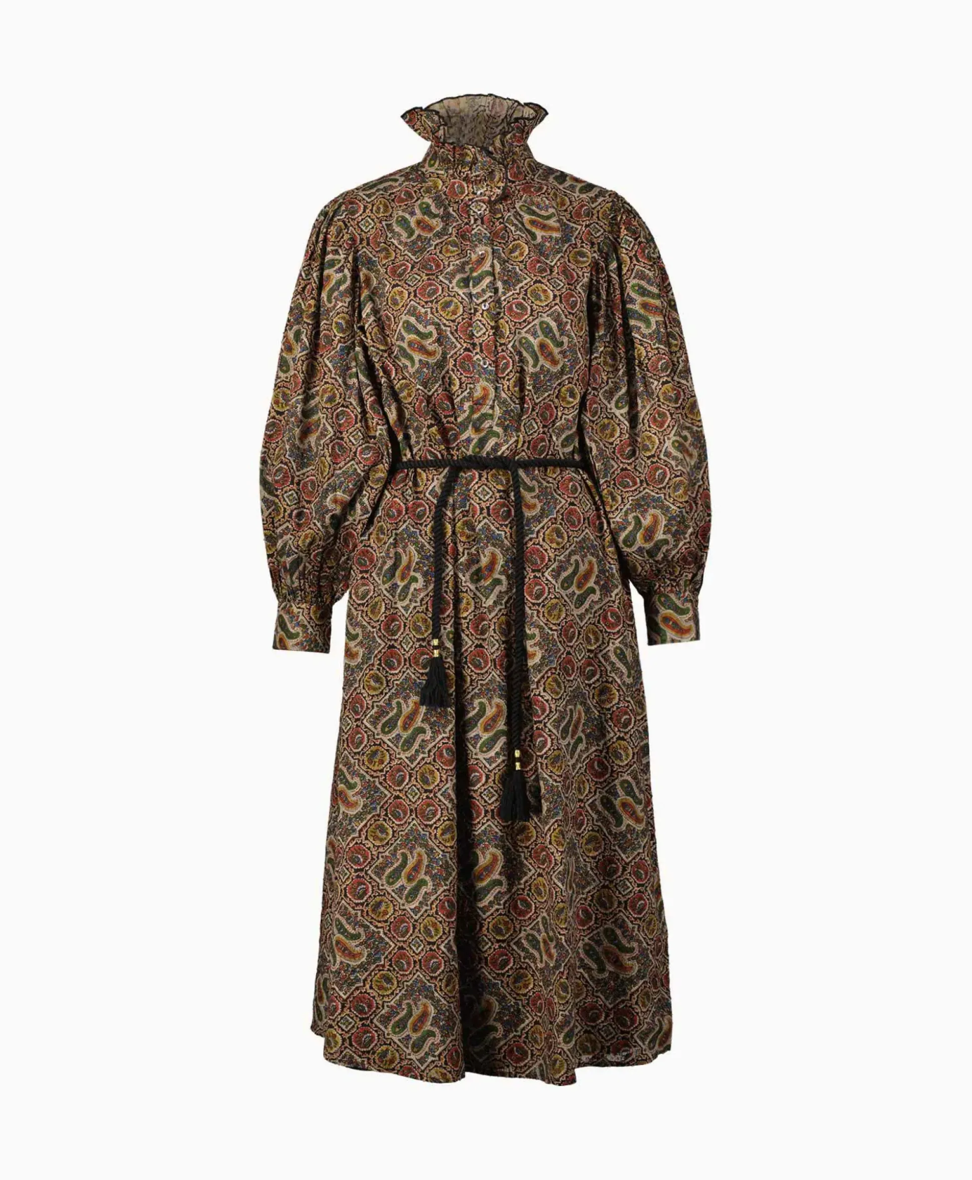 Antik Batik Antik Batik Maxi Jurk Zina Long Dress Diversen