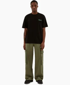 Arte Antwerp Broek Oversize 3D Pocket Donker Groen