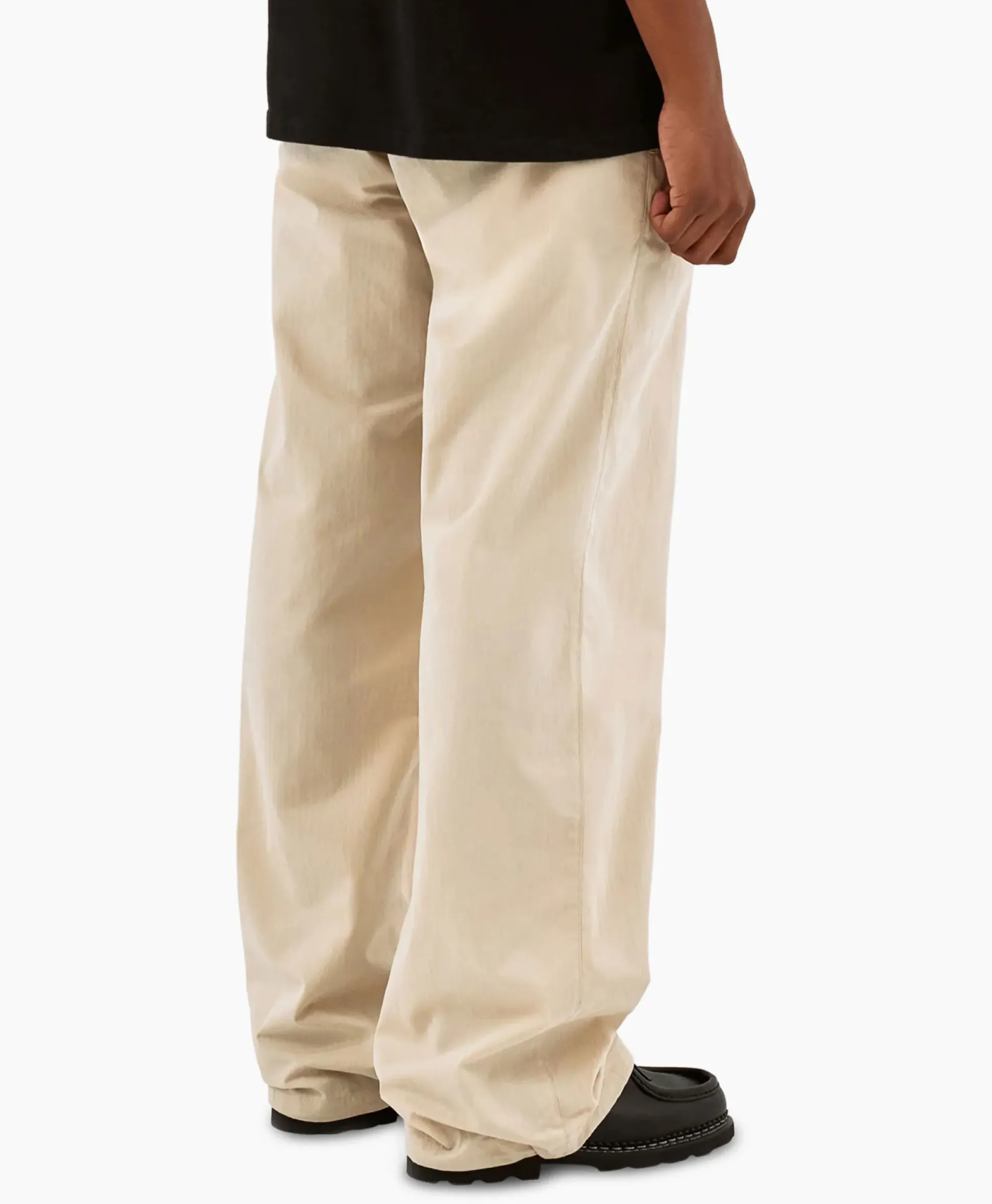 Arte Antwerp Broek Oversized Drawstring Off White