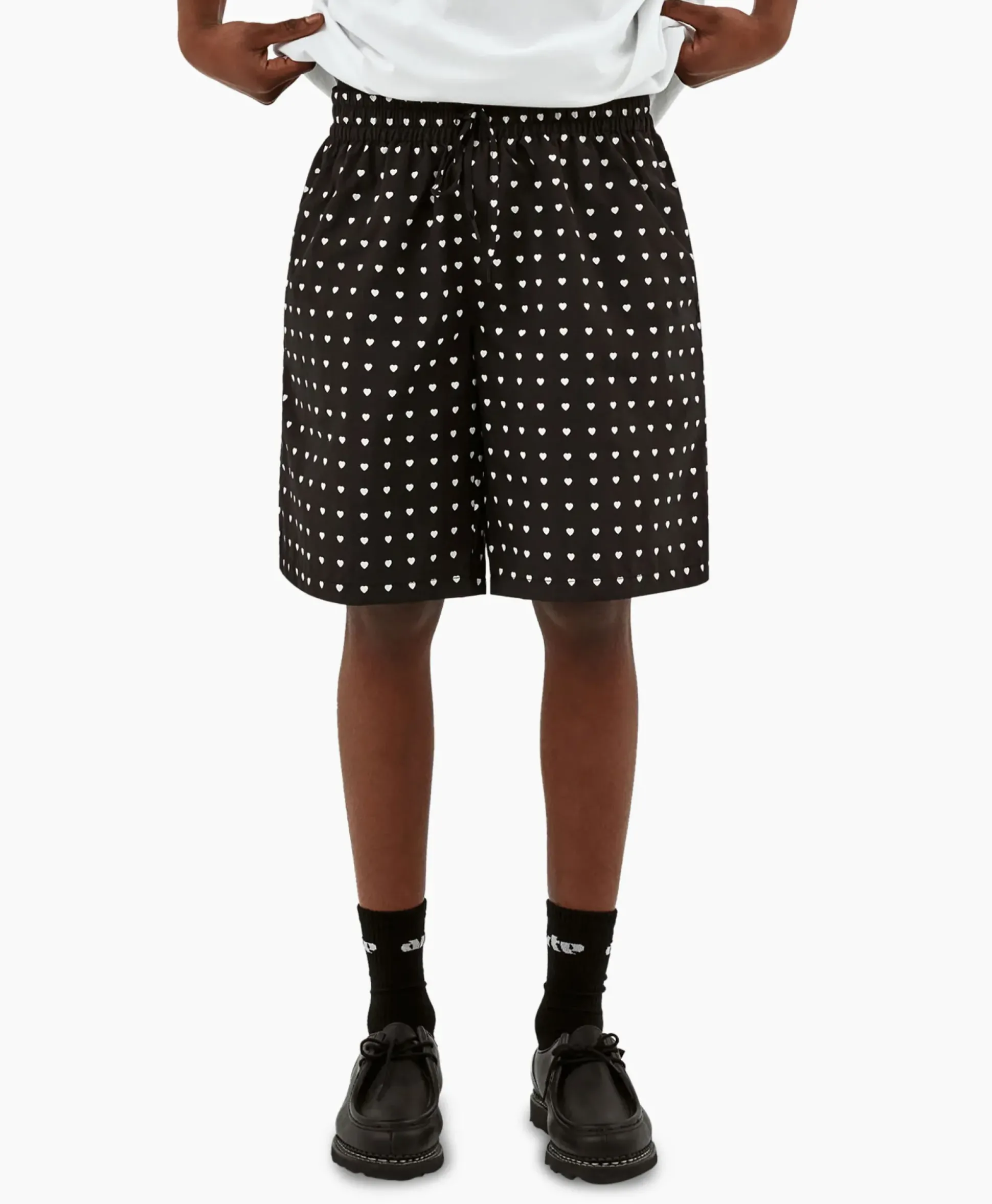 Arte Antwerp Korte Broek Heat Print Zwart
