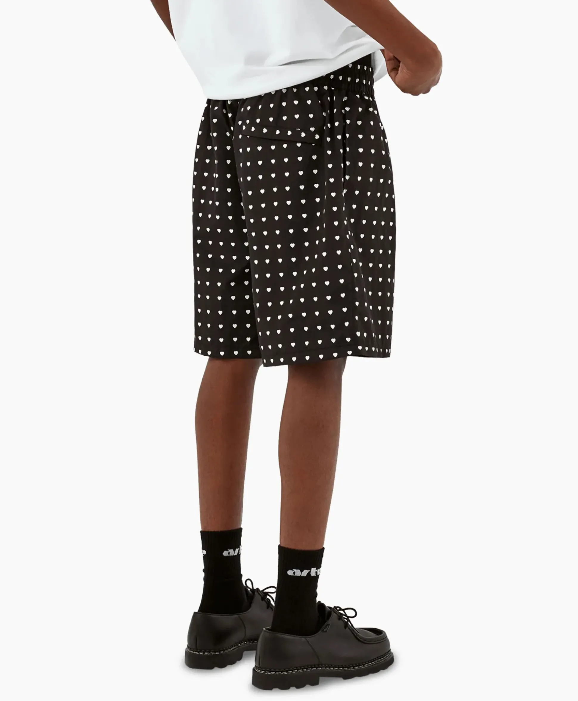 Arte Antwerp Korte Broek Heat Print Zwart