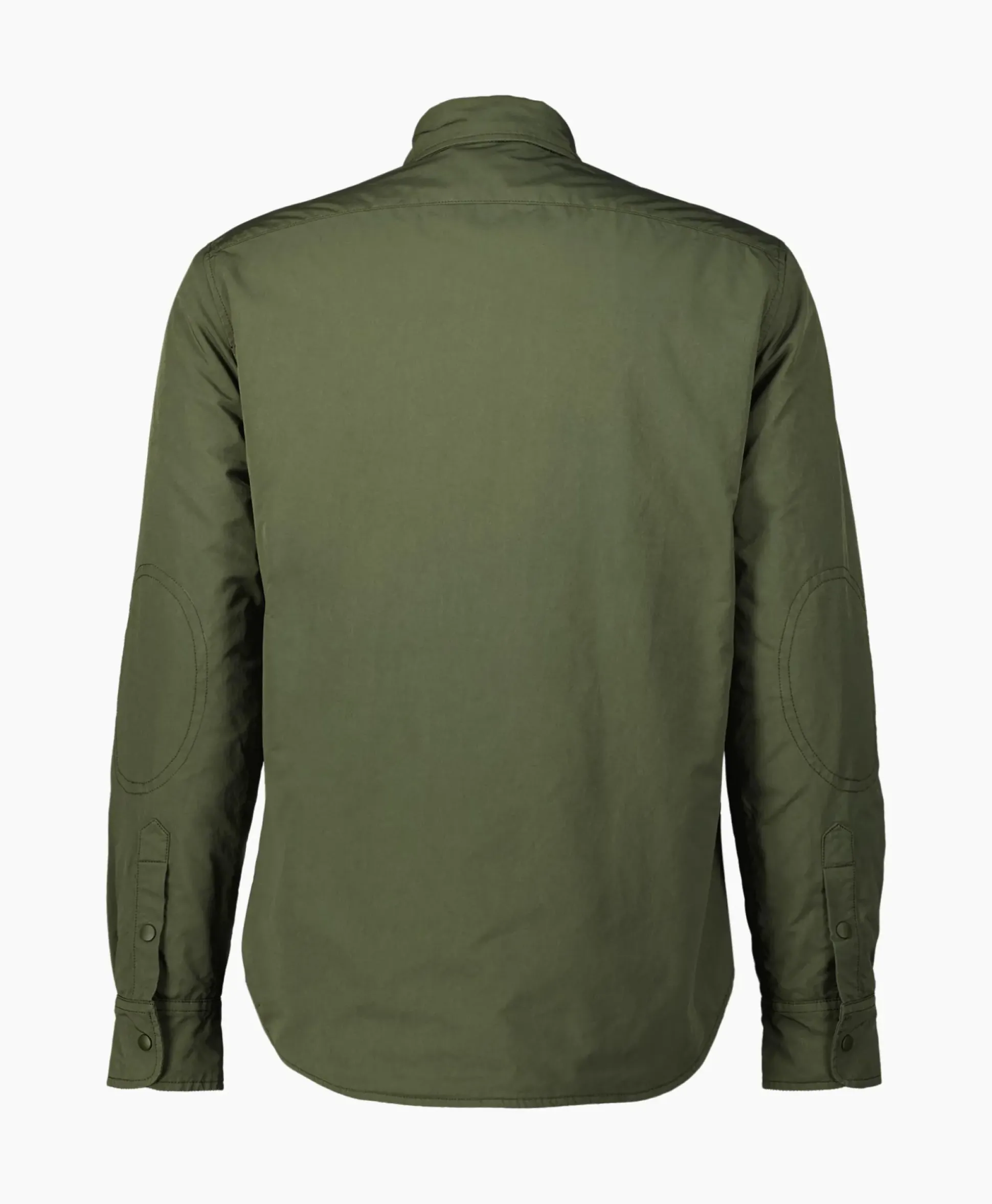 Aspesi Overhemd Camicia Alvaro Wool Donker Groen