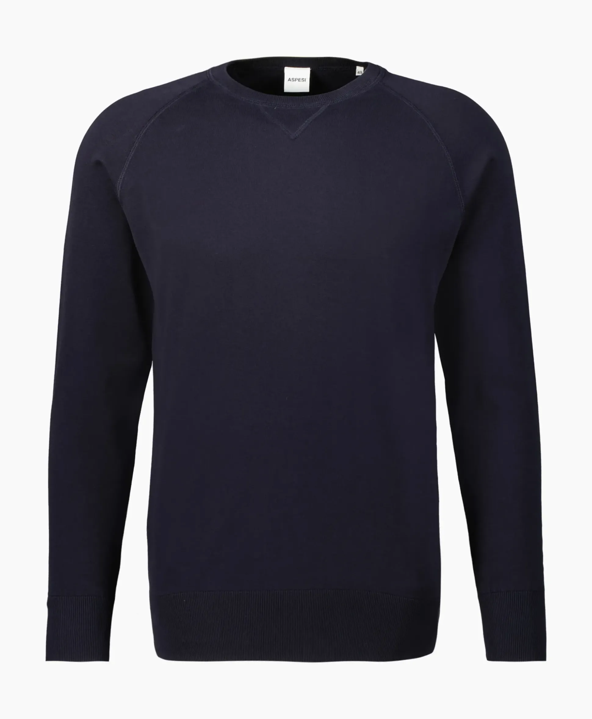 Aspesi Pullover Maglia Mod.M039 Donker Blauw