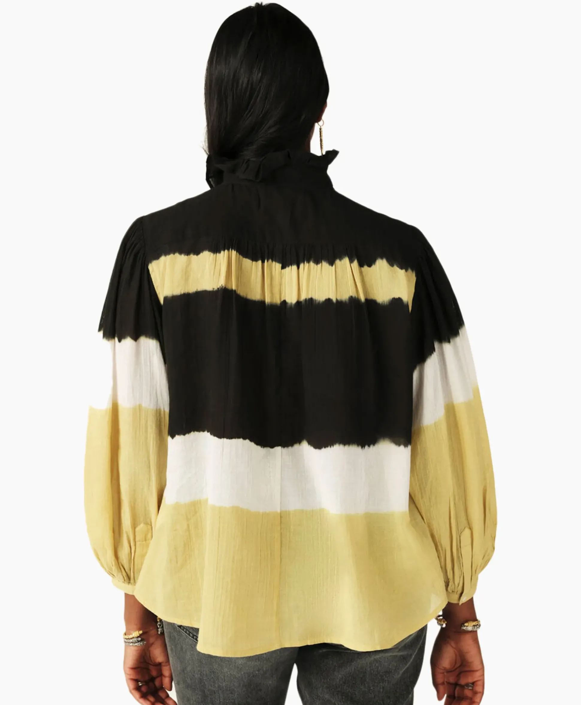 Ba&Sh Blouse Harvey Geel