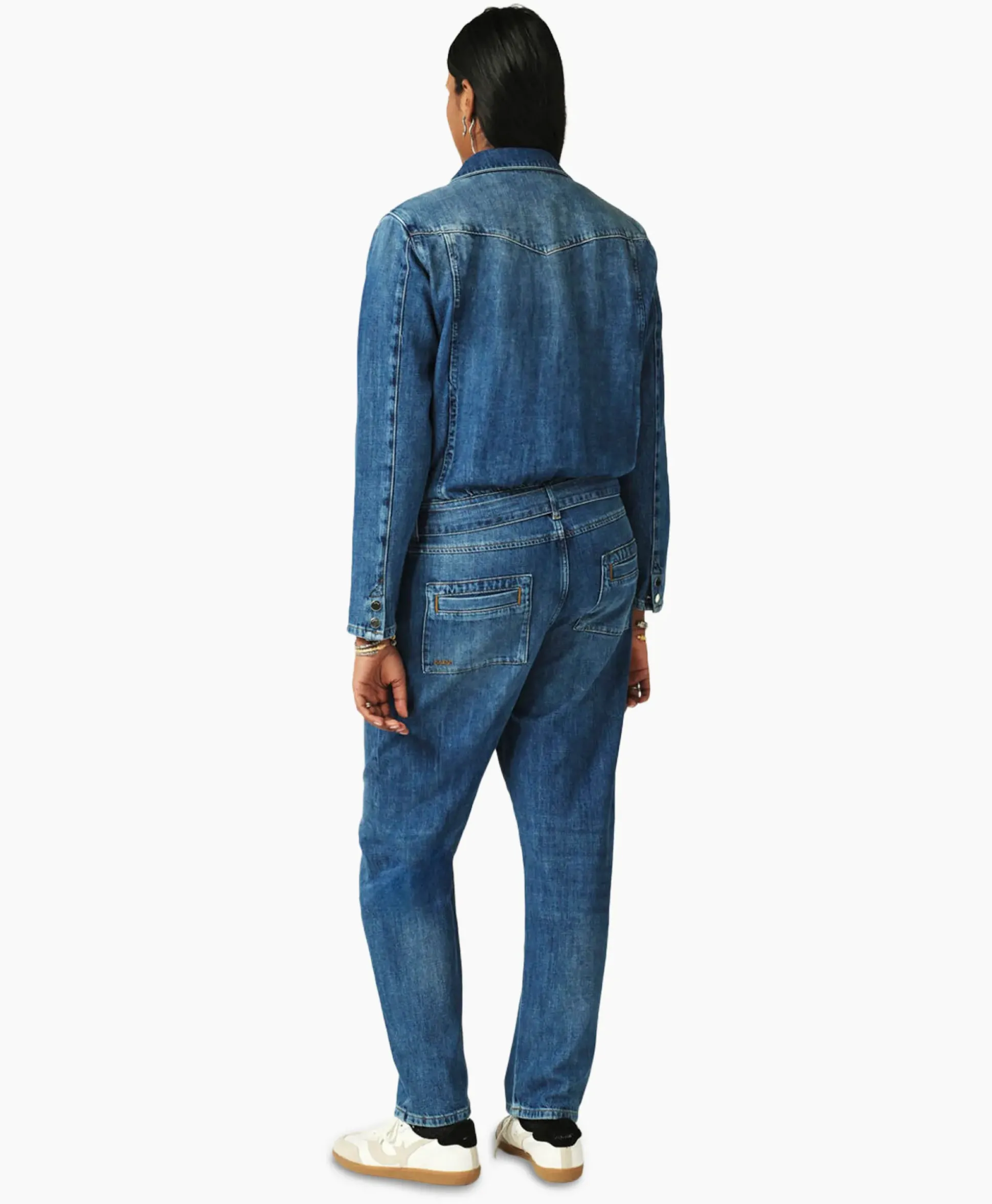 Ba&Sh Jumpsuit Jerry Blauw