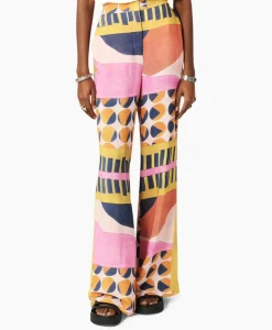 Ba&Sh Pantalon Mallory Pink