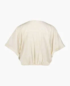 Ba&Sh T-Shirt Korte Mouw Denali Ecru