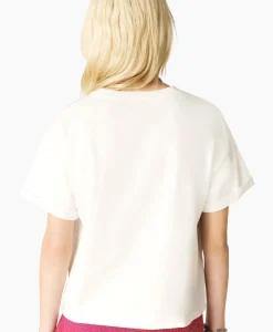 Ba&Sh T-Shirt Korte Mouw Rosie Ecru