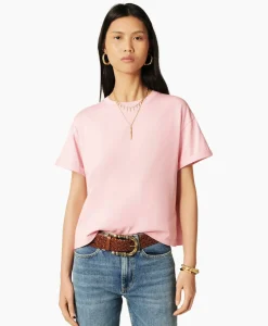 Ba&Sh T-Shirt Korte Mouw Rosie Pink