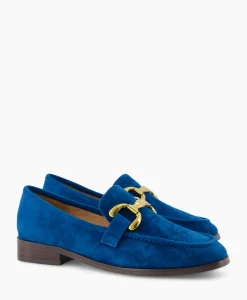 Bibi Lou Loafer Suede Blauw