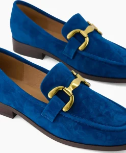 Bibi Lou Loafer Suede Blauw