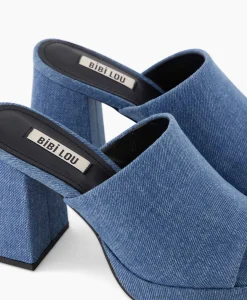 Bibi Lou Pump Canvas Jeans Blauw