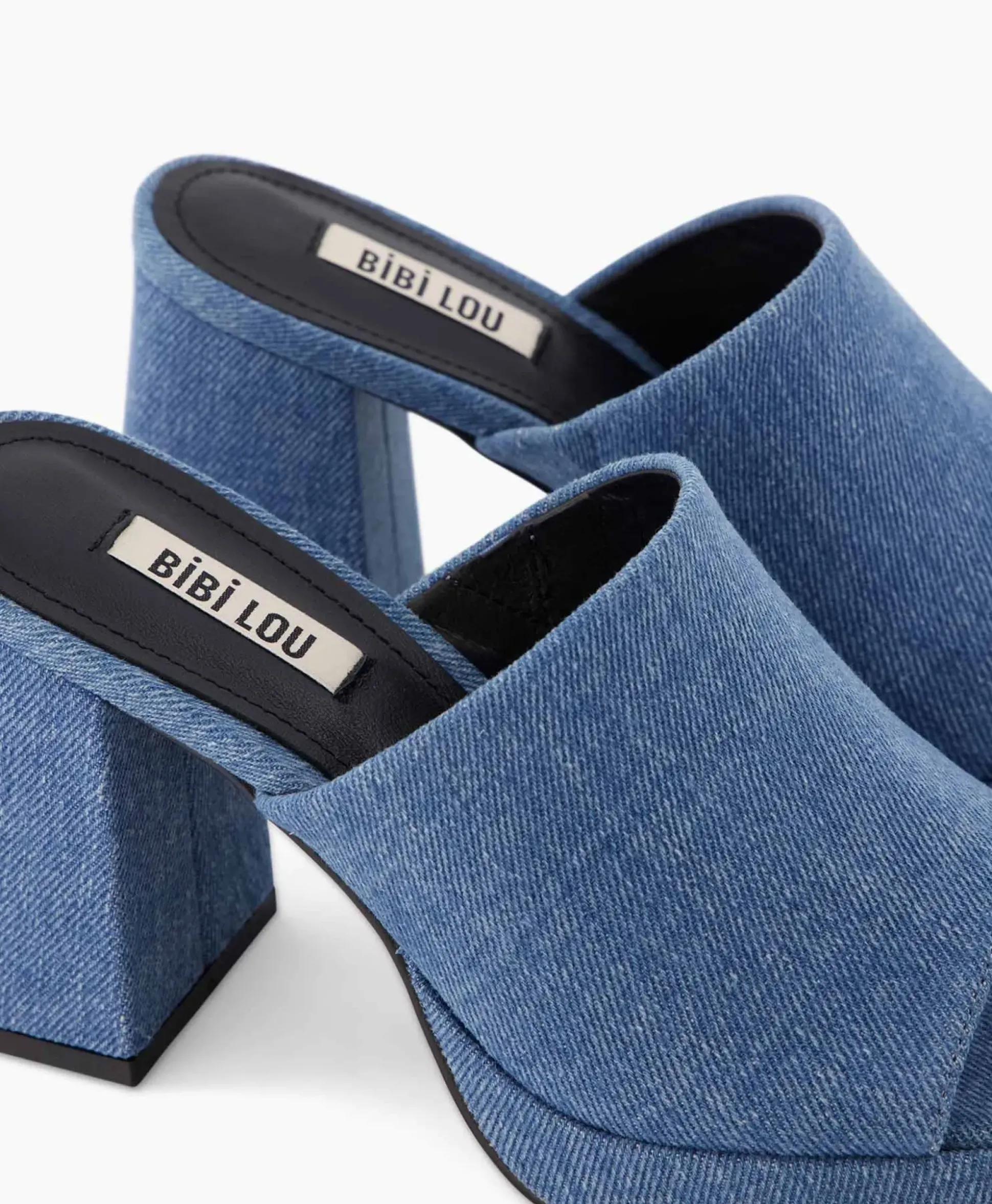 Bibi Lou Pump Canvas Jeans Blauw
