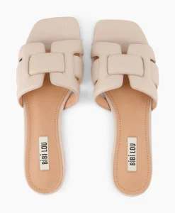 Bibi Lou Sandaal Zonder Hak Leather Blauw
