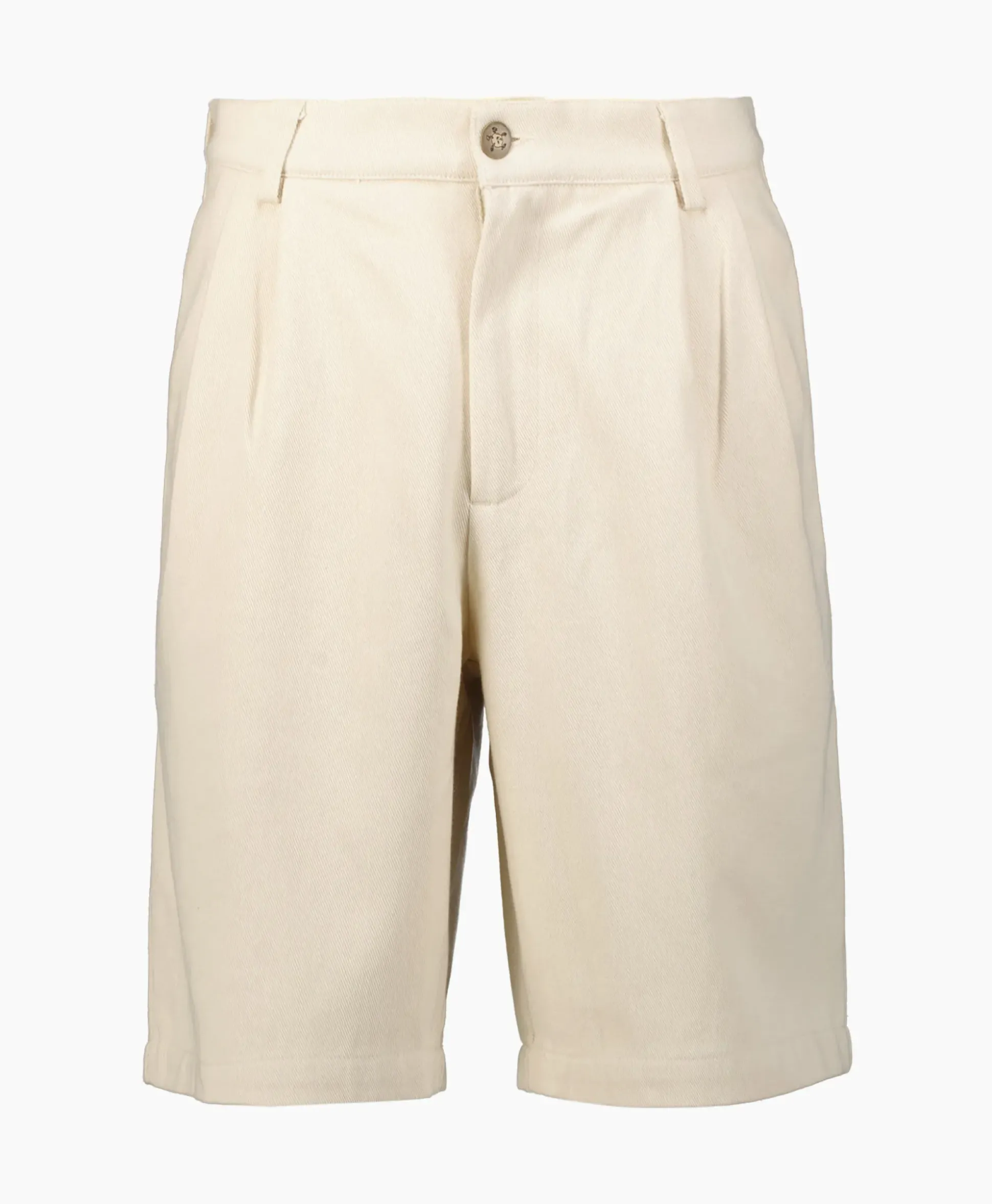 Bram's Fruit Korte Broek Twill Shorts Beige