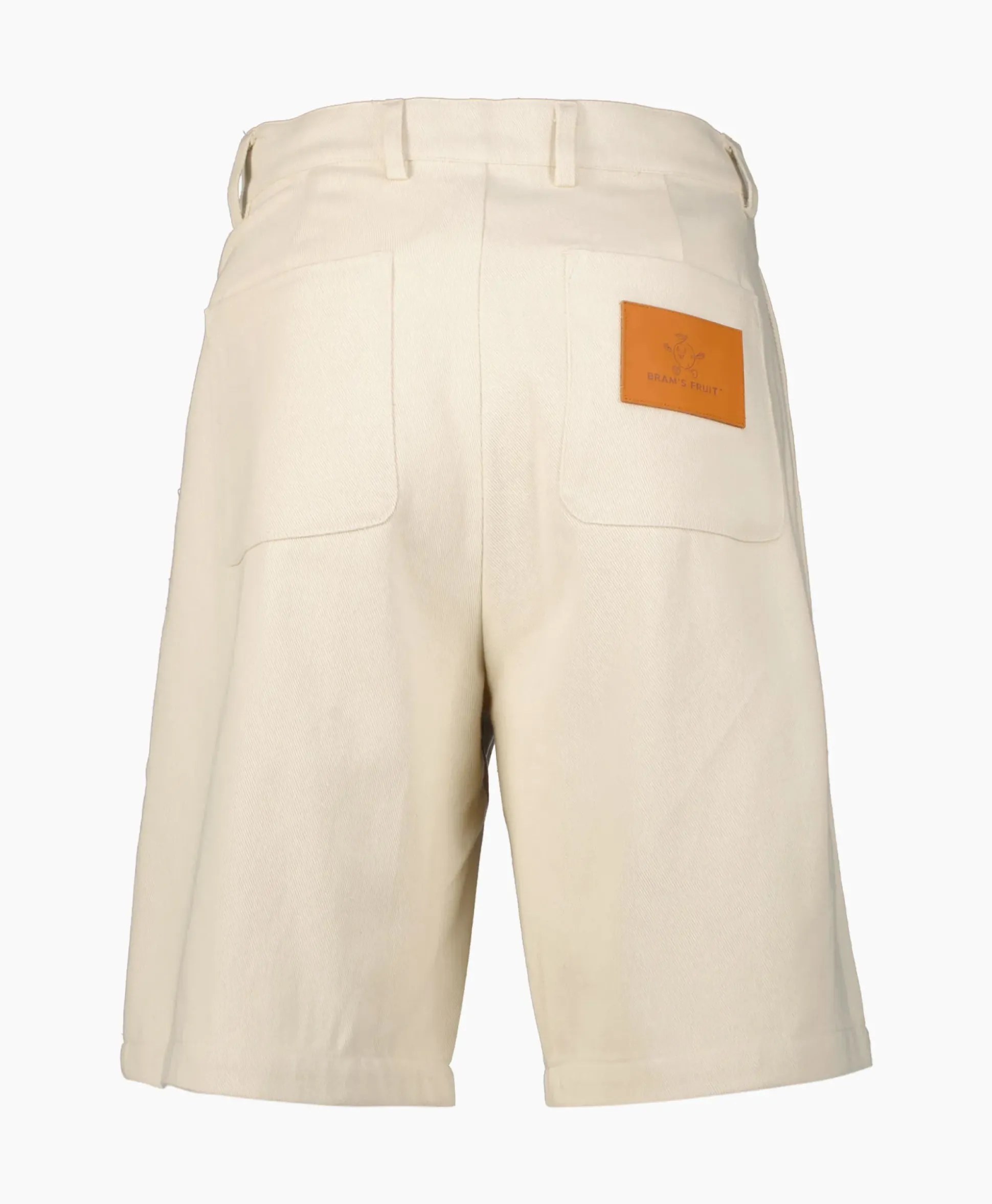 Bram's Fruit Korte Broek Twill Shorts Beige
