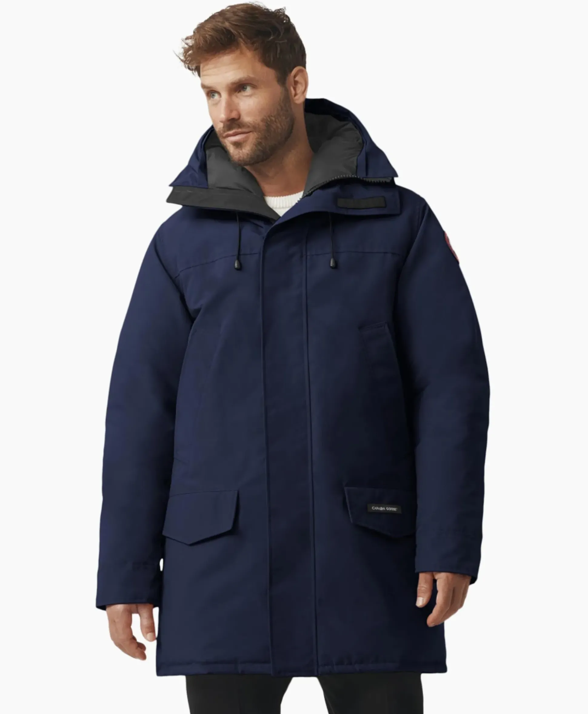 Canada Goose Gewatteerde Jas Langford Parka Blauw