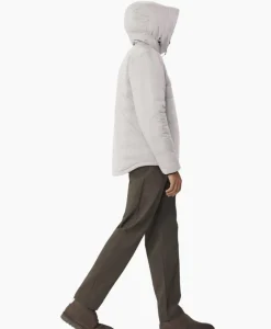 Canada Goose Gewatteerde Jas Lodge Hoody Grijs