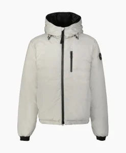 Canada Goose Gewatteerde Jas Lodge Hoody Grijs