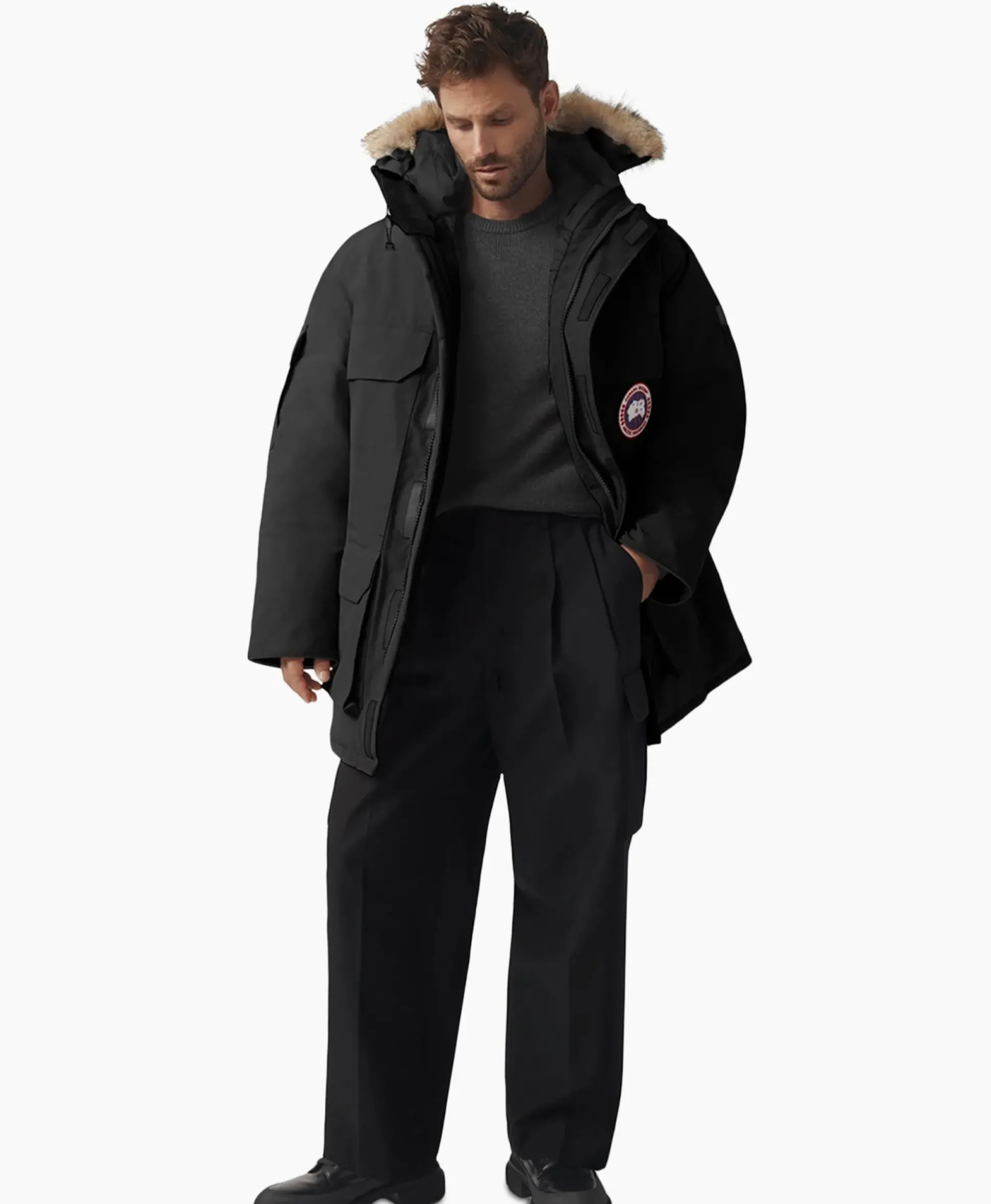 Canada Goose Parka Expedition Zwart