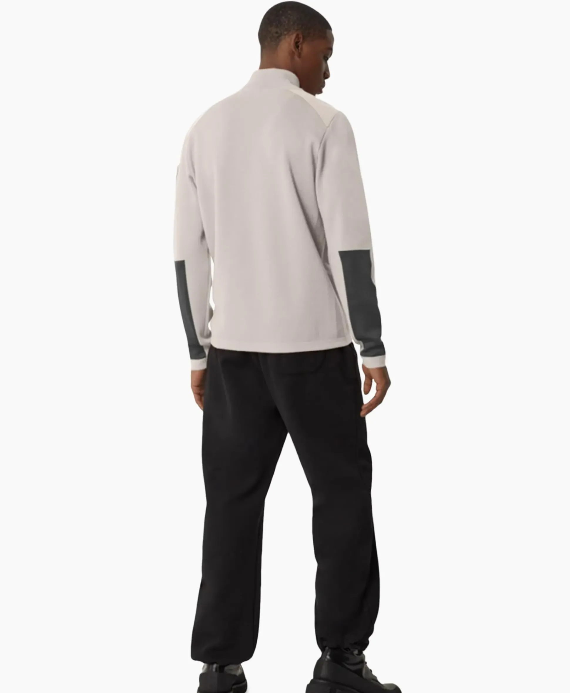 Canada Goose Pullover Stormont Quarter Zip Grijs