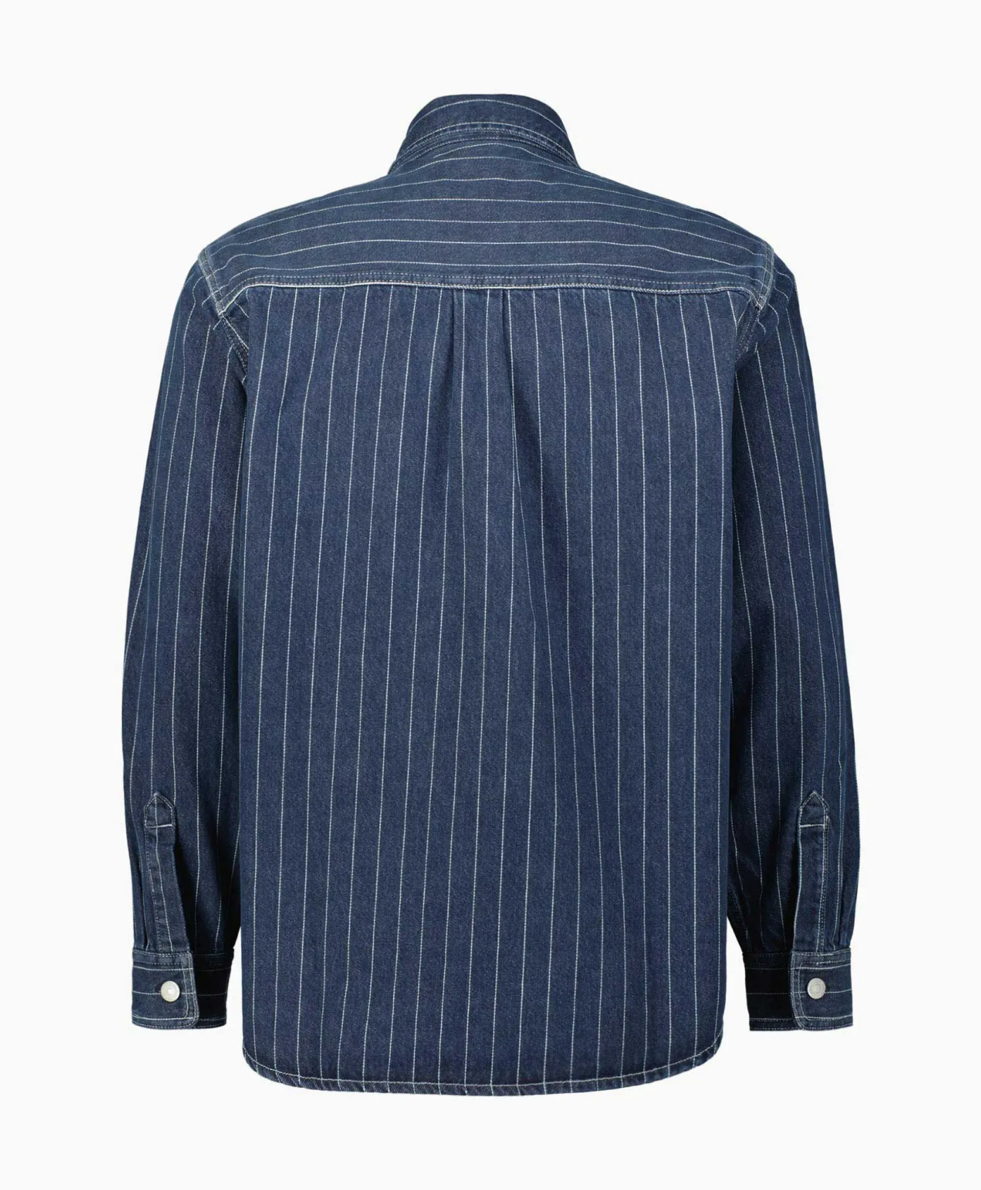 Carhartt Wip Overshirt Orlean Donker Blauw