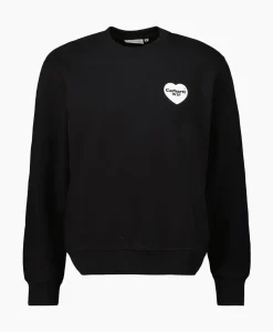 Carhartt Wip Sweater Heart Bandana Zwart