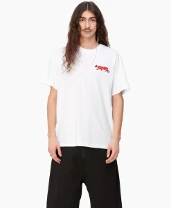 Carhartt Wip T-Shirt Korte Mouw Rocky Wit