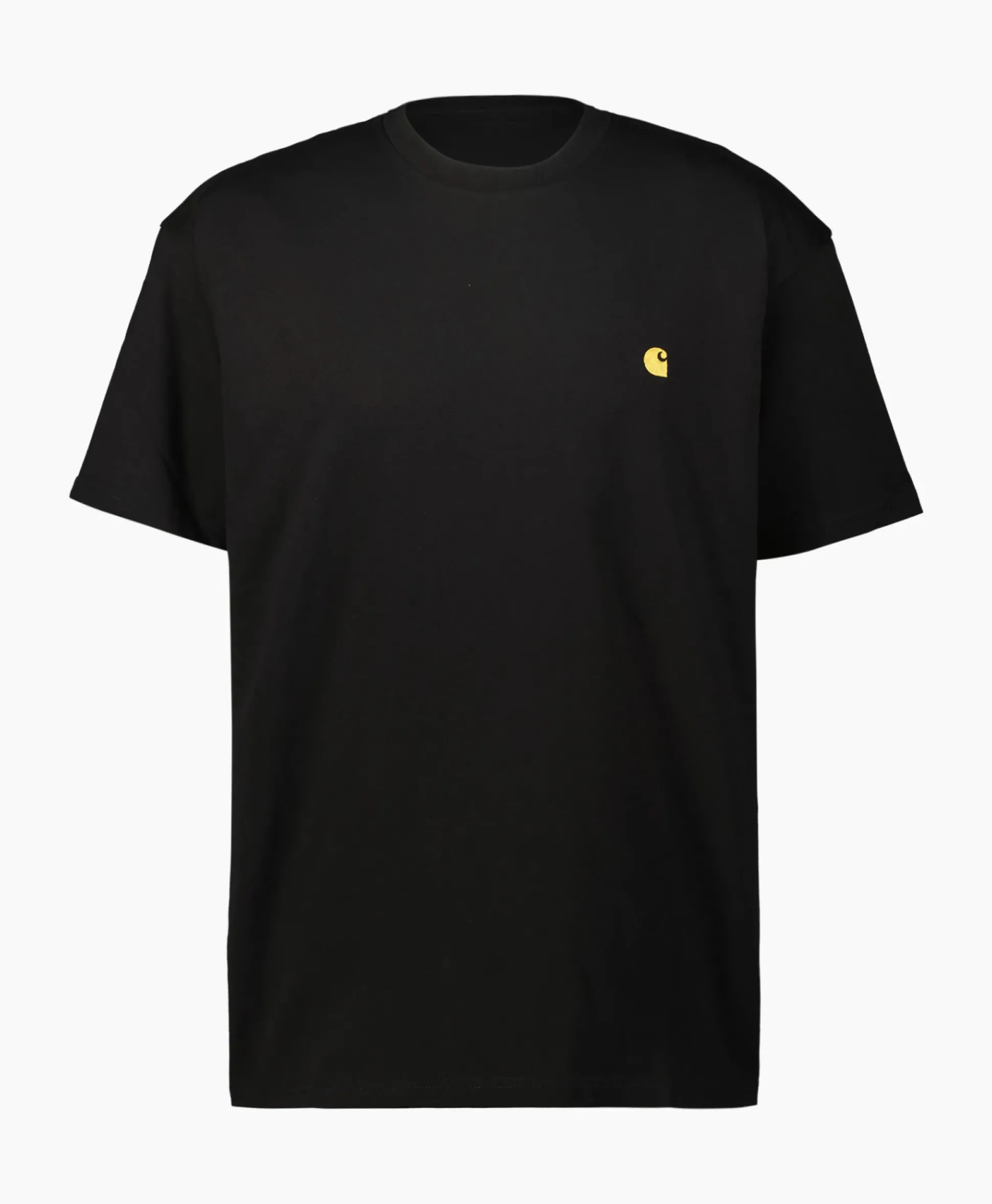Carhartt Wip T-Shirt S/S Chase Cotton Zwart