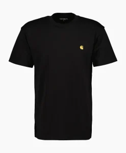 Carhartt Wip T-Shirt S/S Chase Zwart