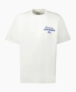 Carhartt Wip T-Shirt S/S Mechanics Organic Cotton Wit