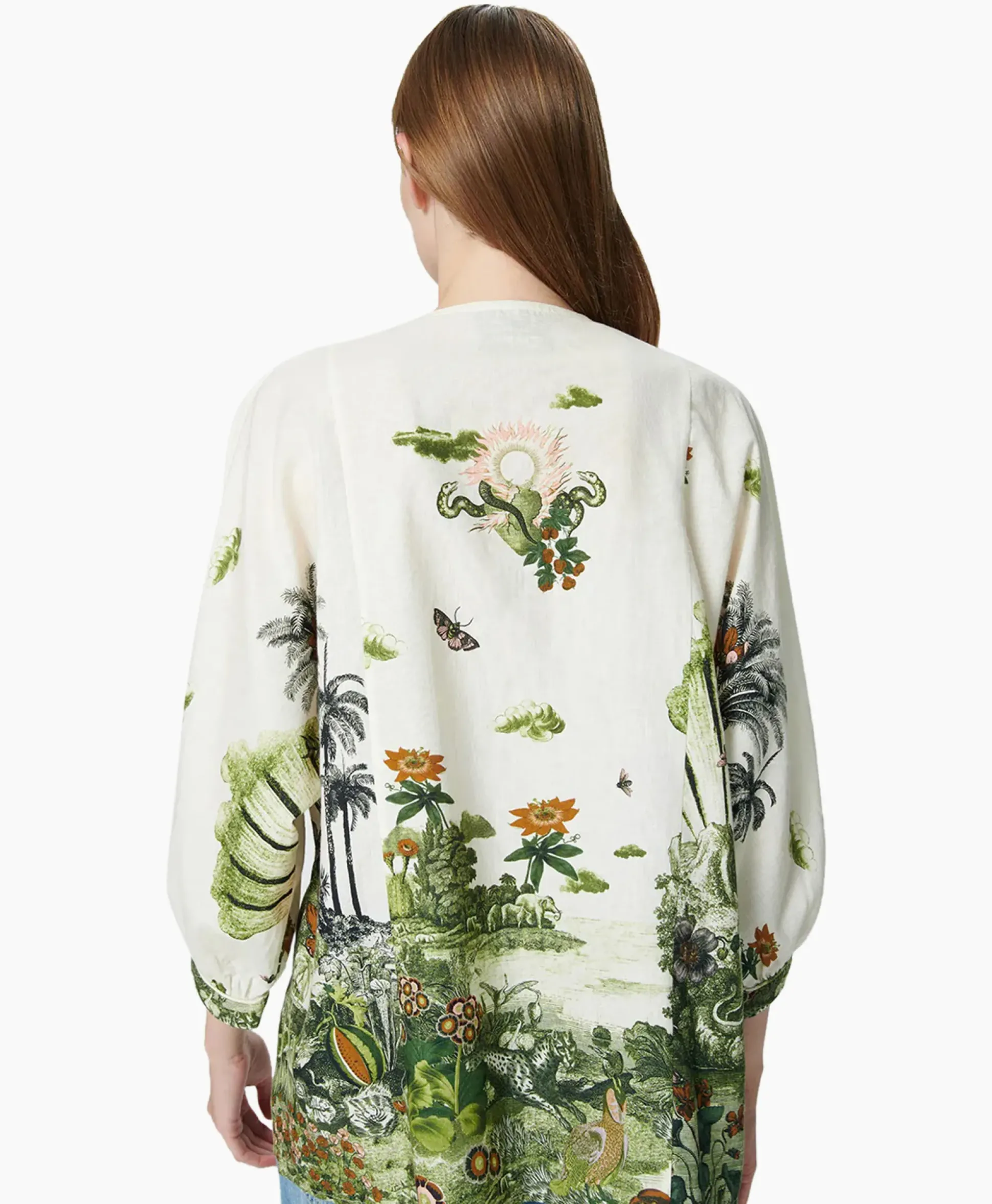 Chufy Blouse Calipso Groen