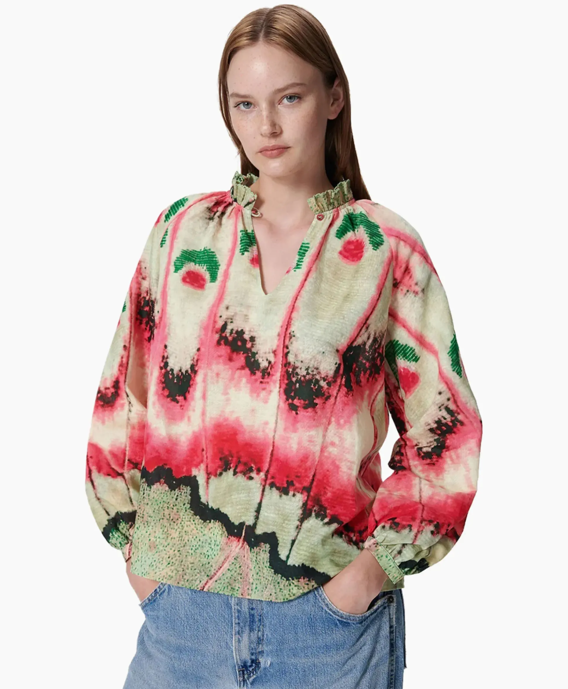 Chufy Blouse Juniper Groen