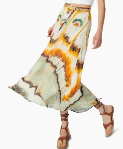 Chufy Maxi Rok Jasmine Geel