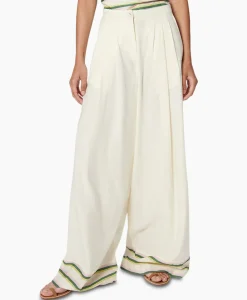 Chufy Pantalon Okra Ecru