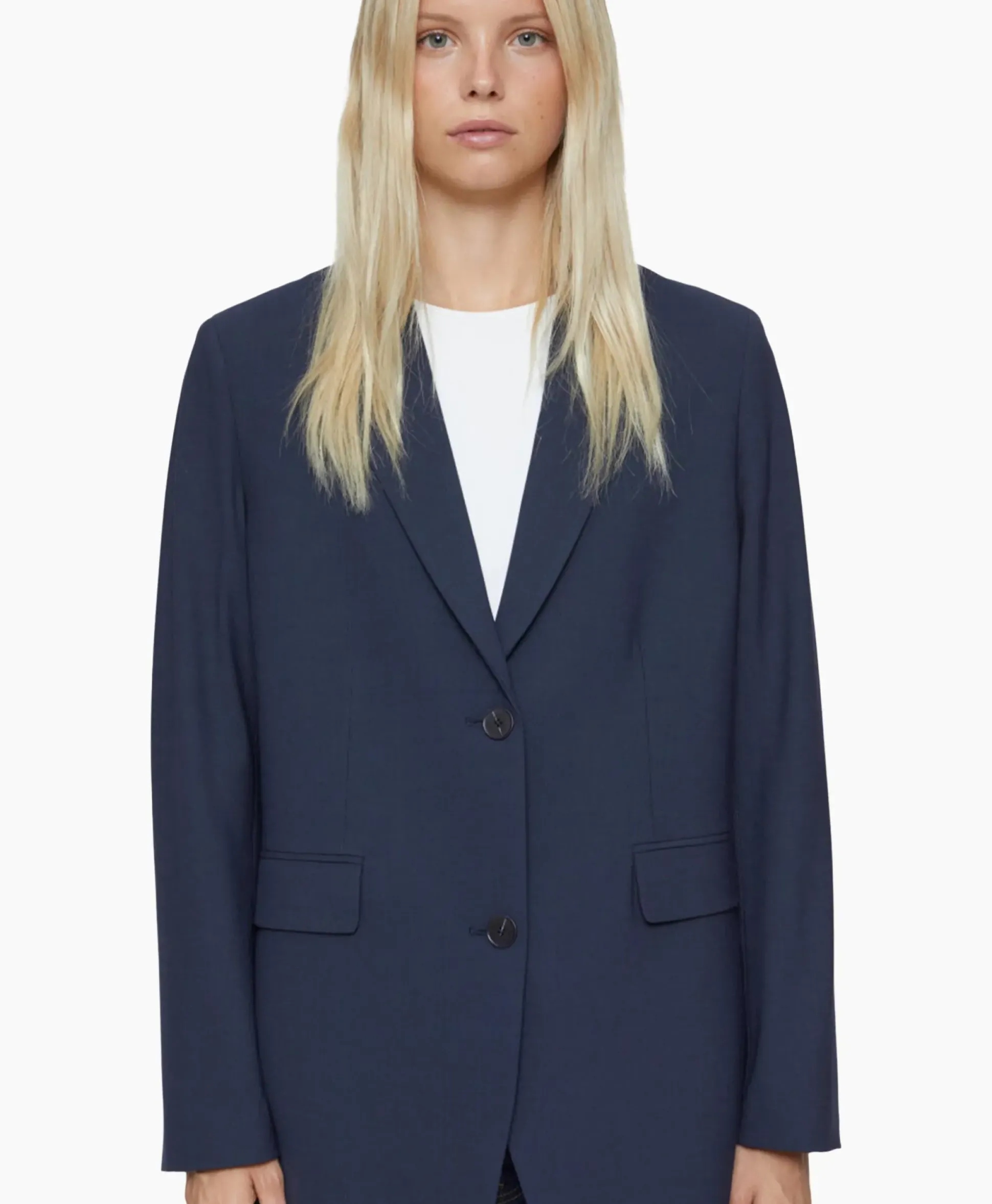 Closed Blazer Lola Blauw