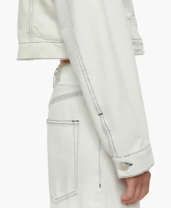 Closed Jack Boxy Denim Off White
