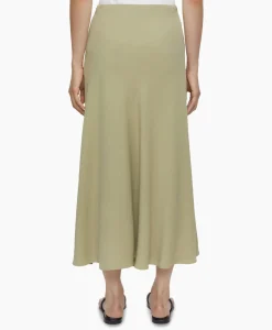 Closed Midi Rok A Shape Skirt Groen