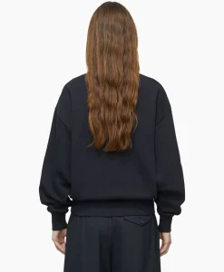 Closed Pullover Basic Zwart