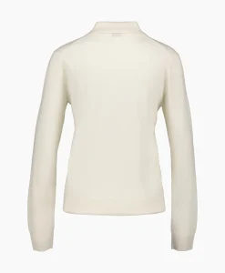 Closed Pullover Polo Longsleeve Off White