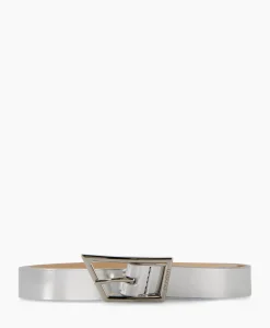 Closed Riem Belt Zilver