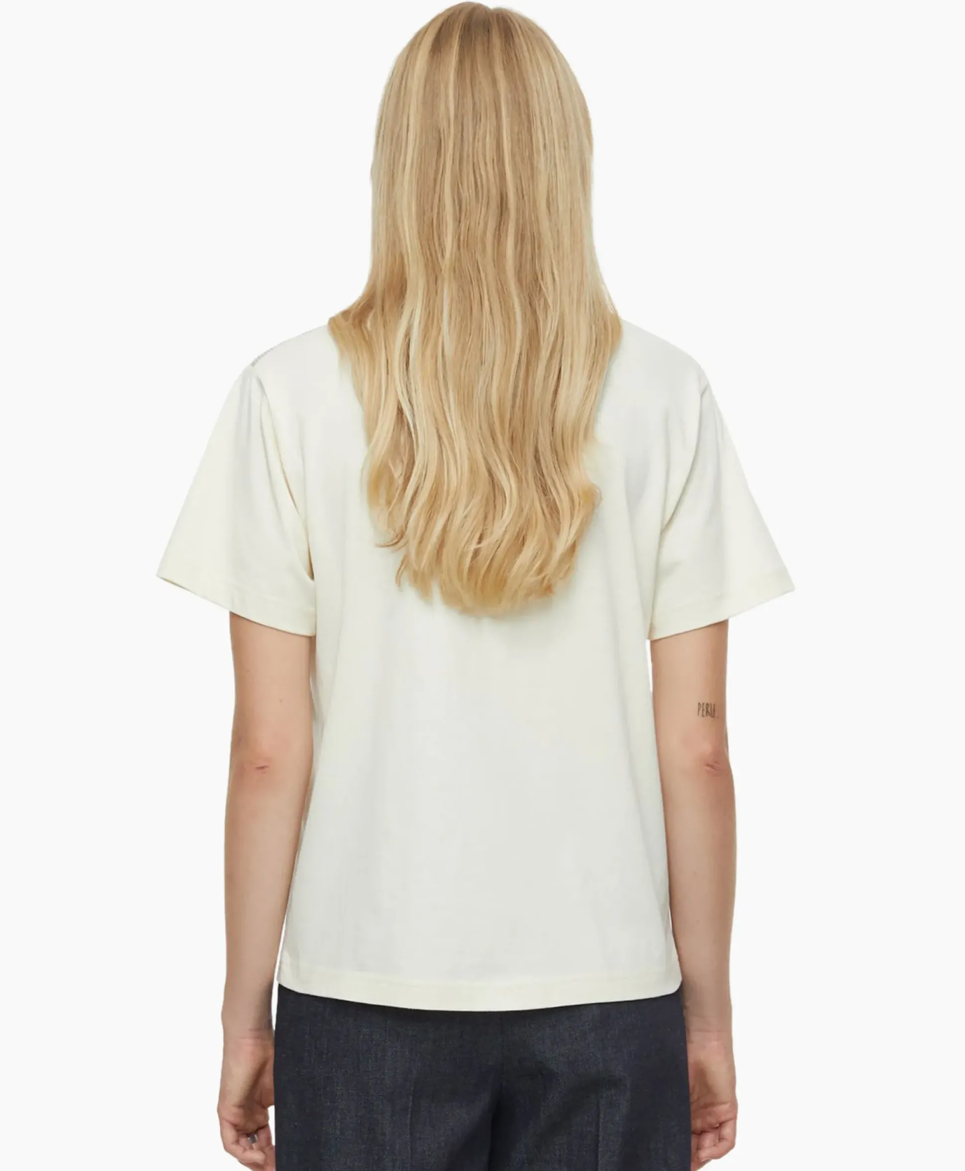 Closed T-Shirt Korte Mouw Basic Ecru