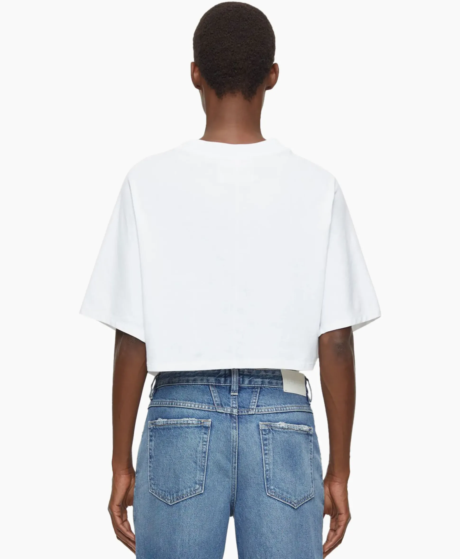 Closed T-Shirt Korte Mouw Wrap Wit