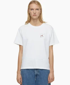 Closed T-Shirt Korte Mouw Printed Wit