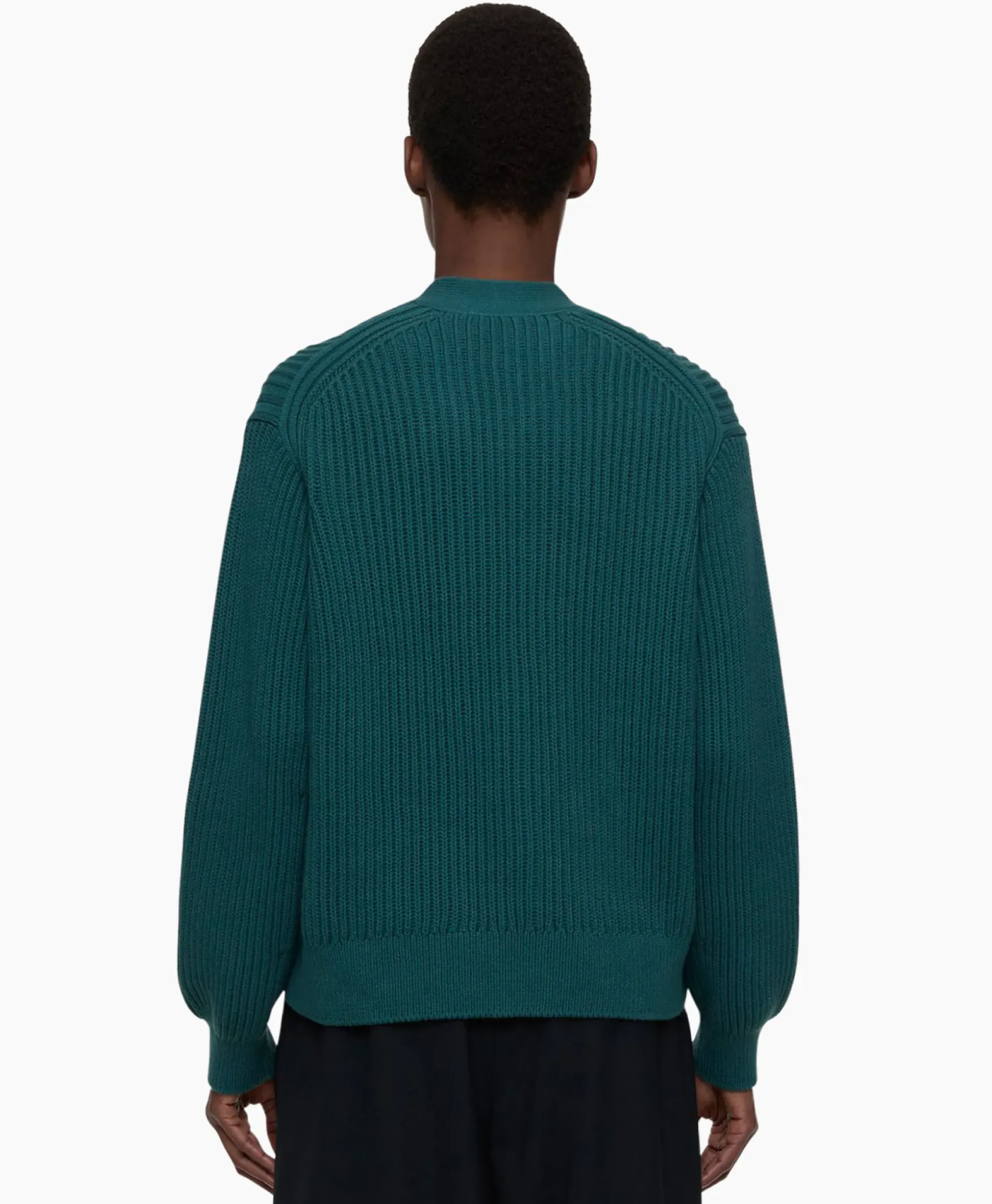 Closed Vest Wrap Long Sleeves Groen