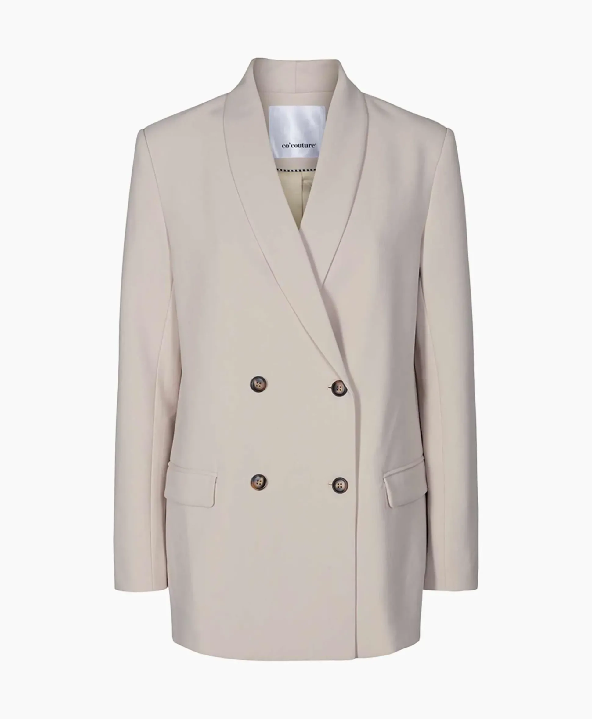 Co'Couture Blazer Vola Oversize Beige