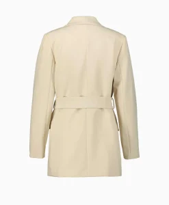Co'Couture Blazer Volacc Belt Bruin