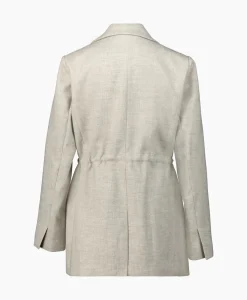 Co'Couture Blazer Winnie Tie String Grijs