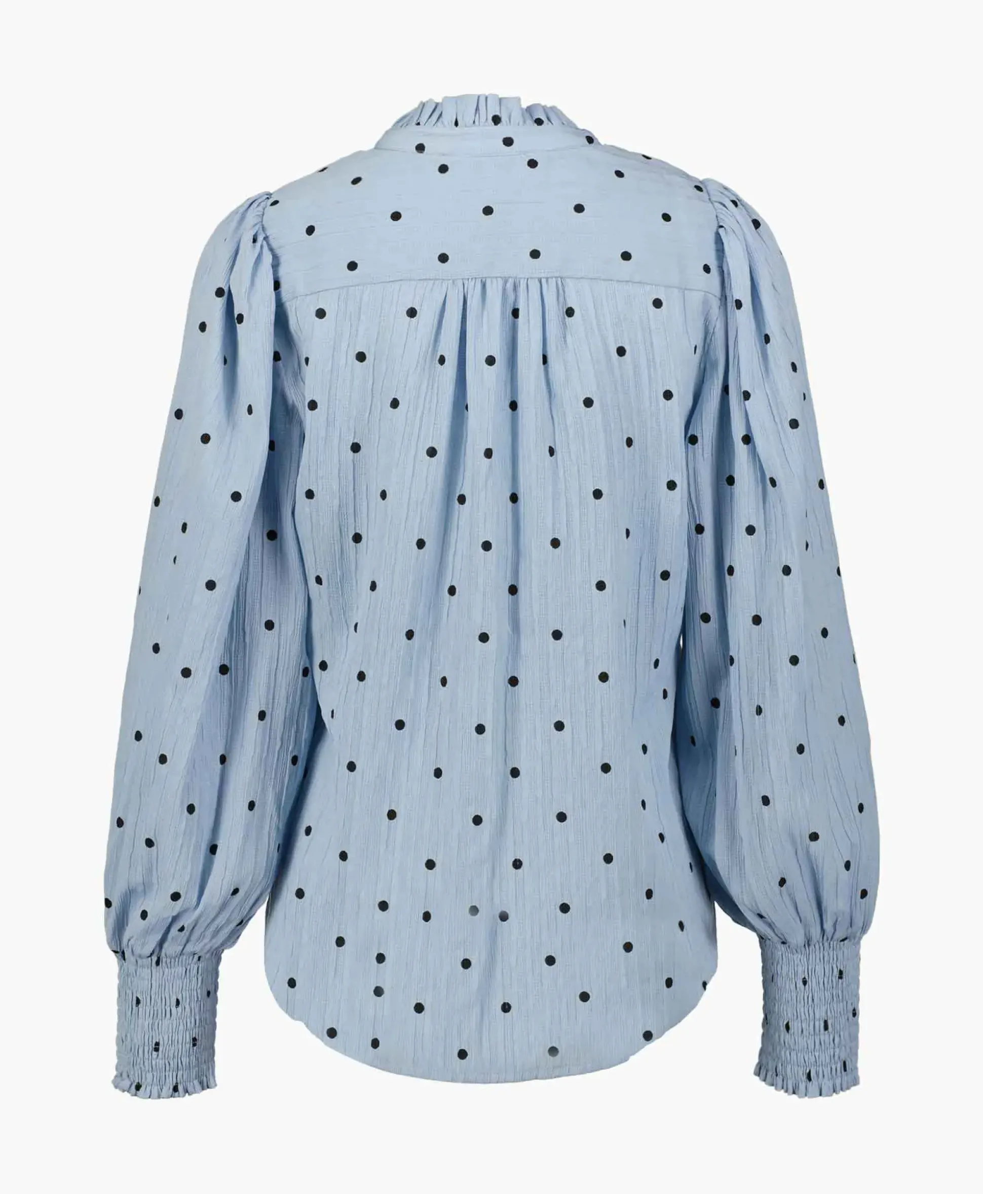 Co'Couture Blouse Dora Dot Blauw
